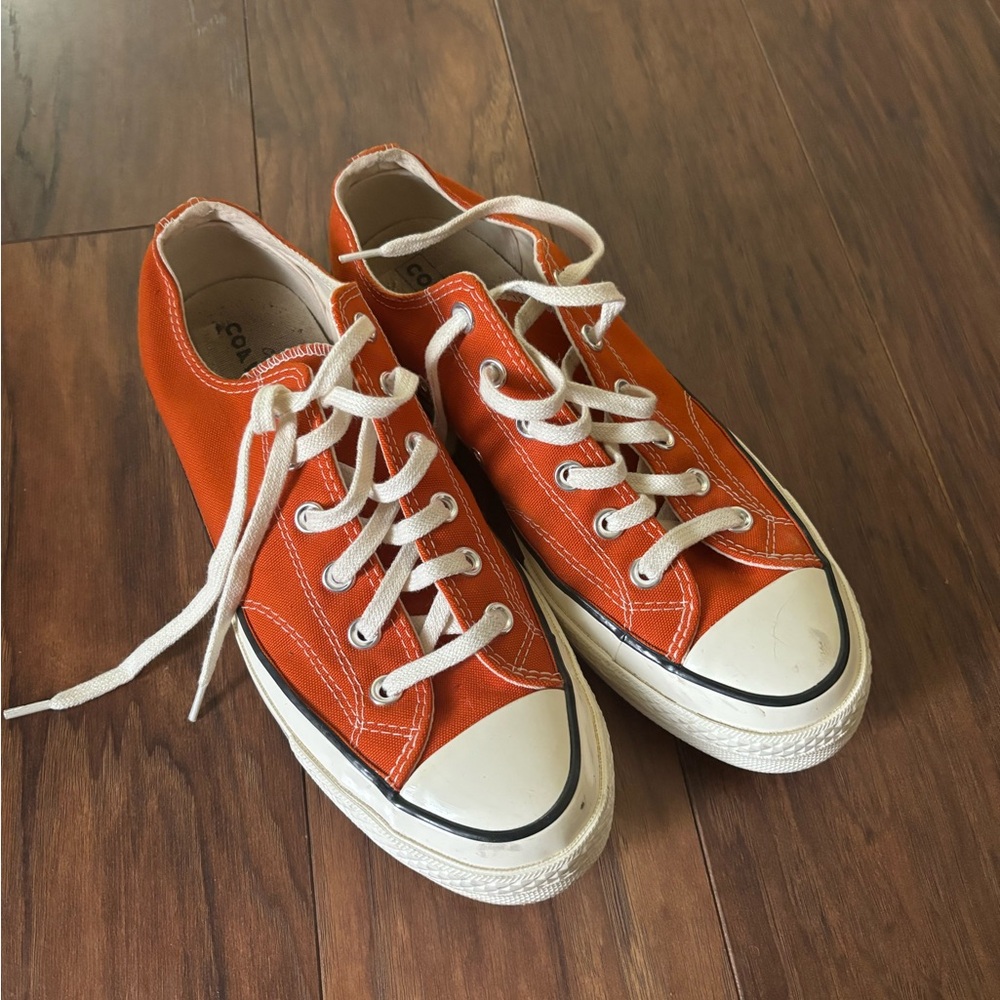 Pumpkin Orange Converse